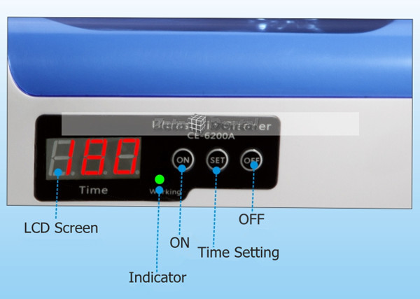 JeKen® 1.4L Digital Ultrasonic Cleaner CE-6200A